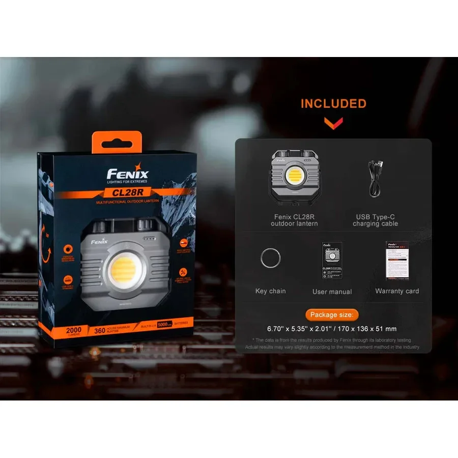 Fenix CL28R Rechargeable Lantern with Color Adjust - Image 16