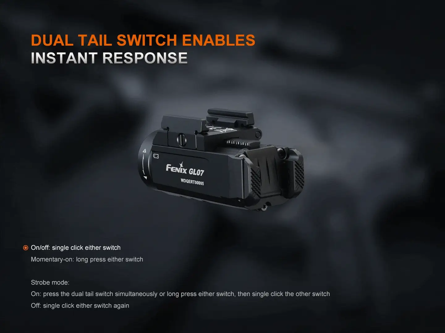 Fenix GL07 Quick Release Light - Image 18