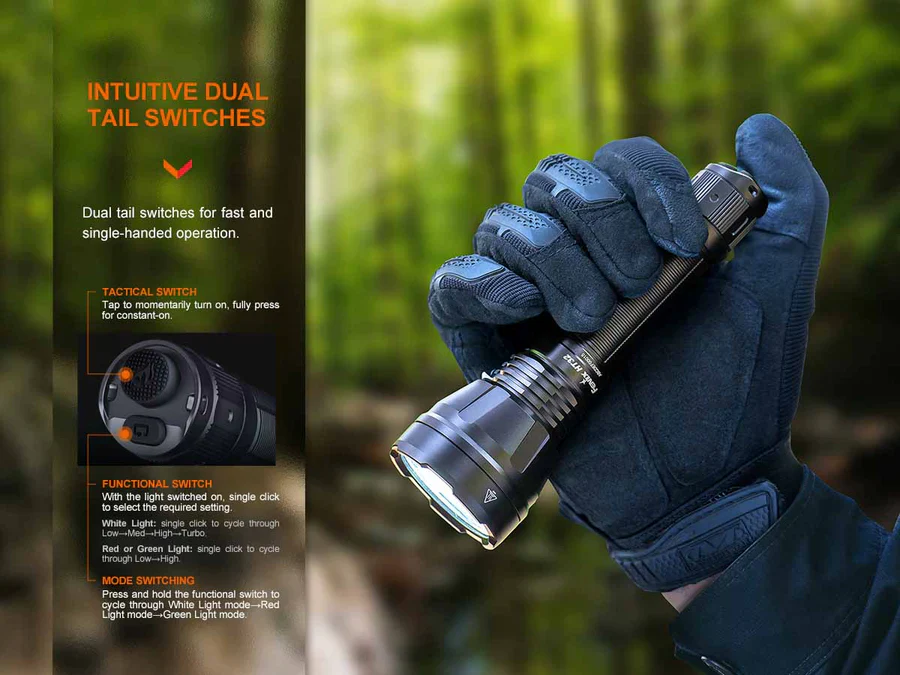 Fenix HT32 Flashlight with Red/Green LEDs - Image 12