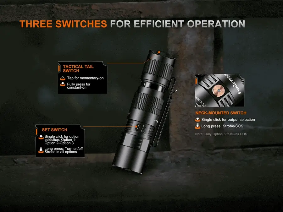 Fenix PD26R ACE Rechargeable Compact Flashlight - Image 8