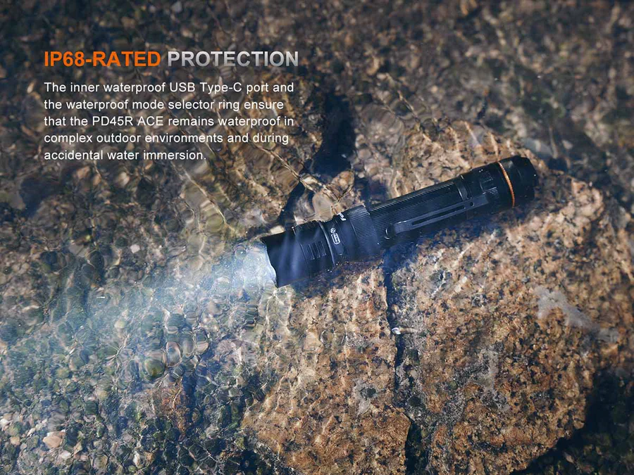 Fenix PD45R ACE Rechargeable LED Flashlight - Image 13