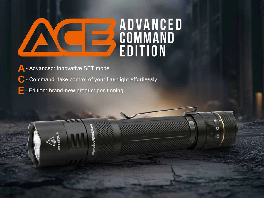 Fenix PD45R ACE Rechargeable LED Flashlight - Image 5